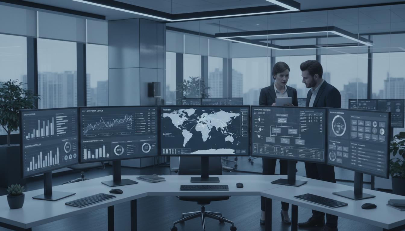 Supply chain tracking interface